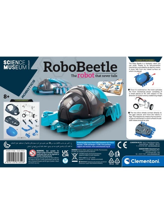 Clementoni Science Museum Robo Beetle, Battery Operated | Beetle Robot | STEM Toys | Science Toys | Educational & Learning Toy | Enhance Problem-solving Skills & Fine Motor Skills | Improves Coordination & Creativity | Gift for Kids and Toddlers - Image 5