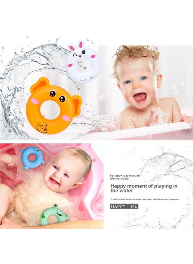 إسكدنيا لعبة Tie Tie Le Children Baby Intelligence التعليم المبكر على شكل برج قوس قزح على شكل حلقة حيوانية للأطفال الرضع - اللون: 10 طبقات من الملصقات المكدسة بالموسيقى - Image 3