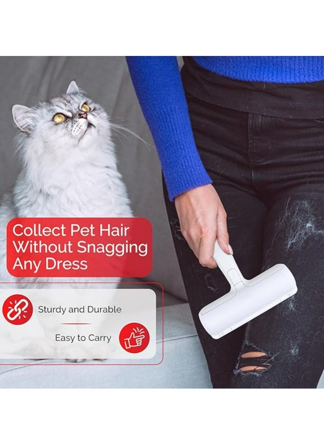 Generic - Pet Hair Removal Roller Tool - Cat and Dog Hair Remover for Furniture, Couch, Carpet, Clothing and Bedding - Portable, Multi-Surface Fur Removal Tool - Image 1