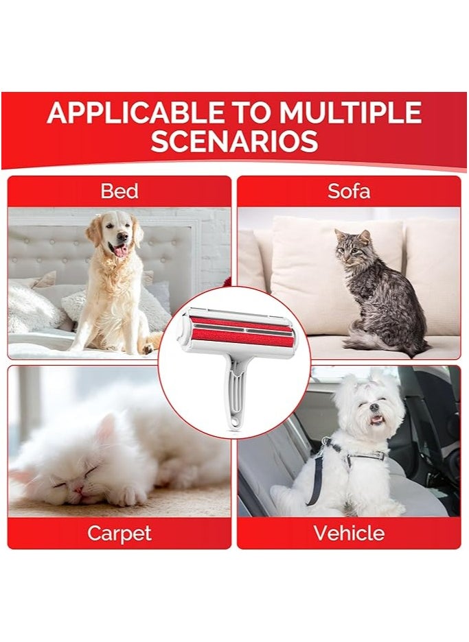 Generic - Pet Hair Removal Roller Tool - Cat and Dog Hair Remover for Furniture, Couch, Carpet, Clothing and Bedding - Portable, Multi-Surface Fur Removal Tool - Image 1