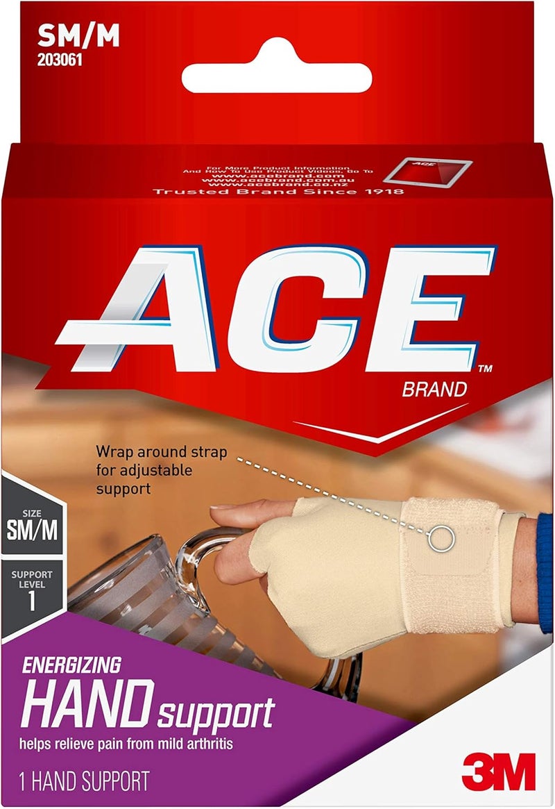 ACE Energizing Hand Support SmallMedium Beige 1Pack - Image 1