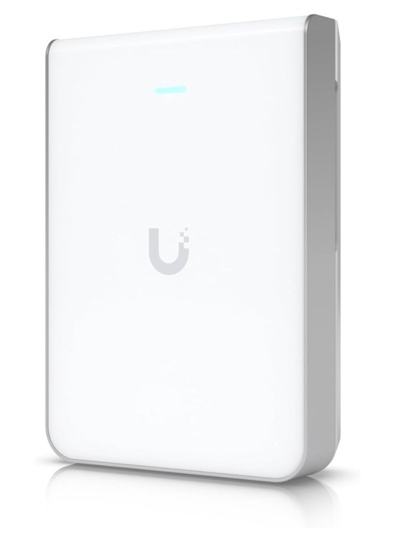 يوبيكويتي نيتووركس - Ubiquiti Unifi U7 Pro Wall WiFi 7 Wall Mounted Access Point, 6 Spatial Streams, 6 GHz Support, Tailored for Home Builders - Image 1