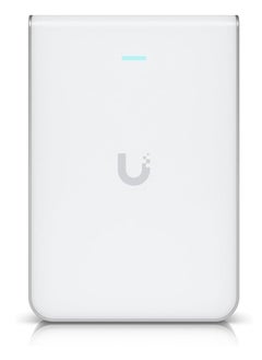 يوبيكويتي نيتووركس Ubiquiti Unifi U7 Pro Wall WiFi 7 Wall Mounted Access Point, 6 Spatial Streams, 6 GHz Support, Tailored for Home Builders  - Image 1