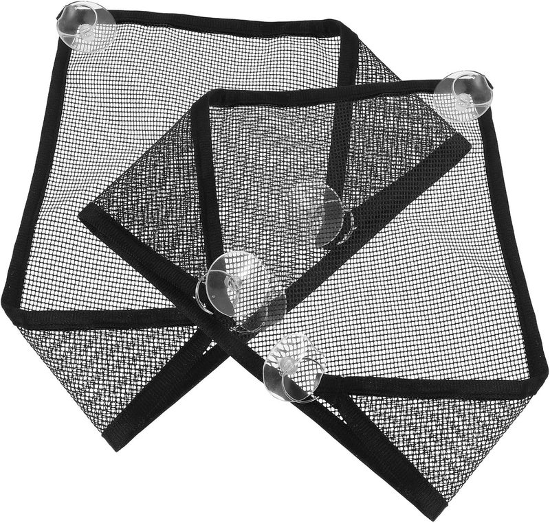 Reptile Hammock Net 2pcs Lizard Hanging Bed Mesh Hammock for Bearded Dragons and Small Pets Summer Cooling Cage Accessory - Image 1