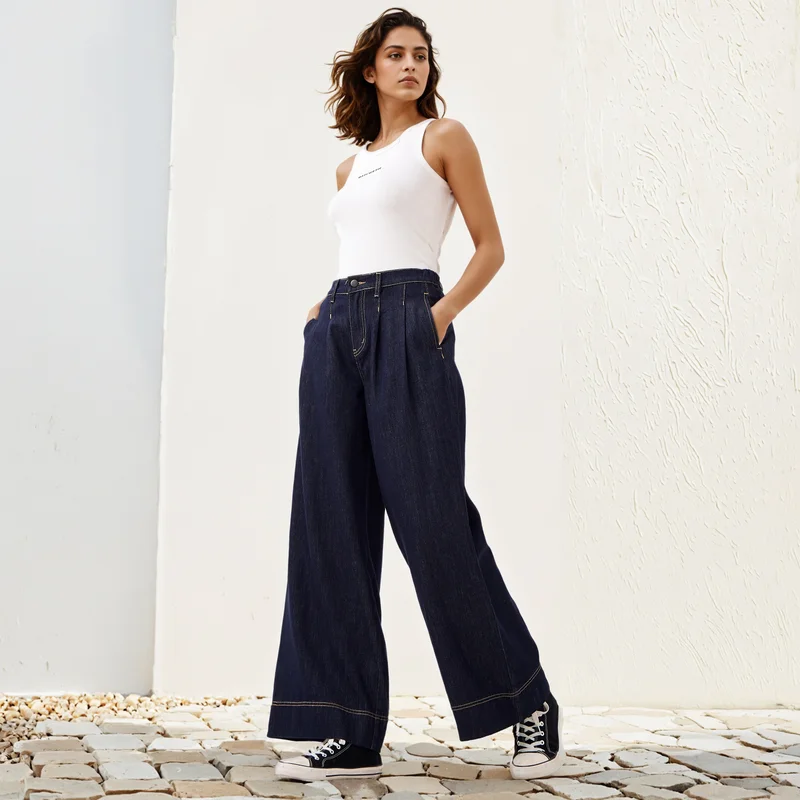 2Xtremz 2Xtremz Wide Leg Jeans with Pockets