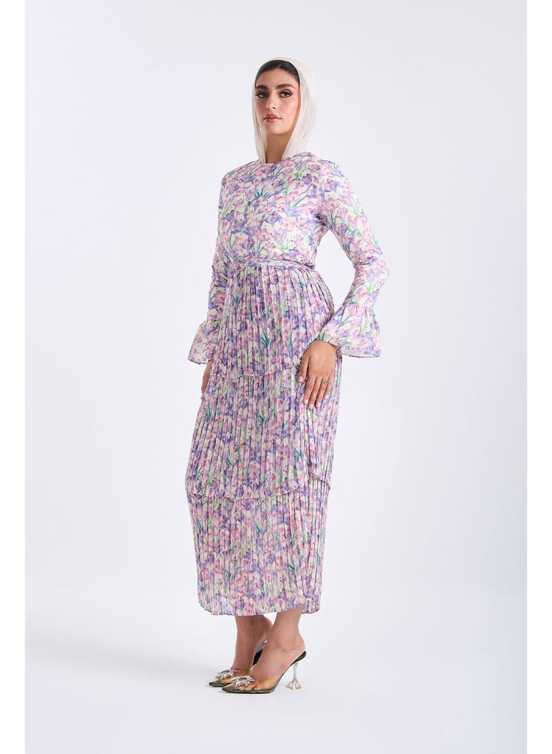 حجاب هاوس فستان لافندر - Image 2