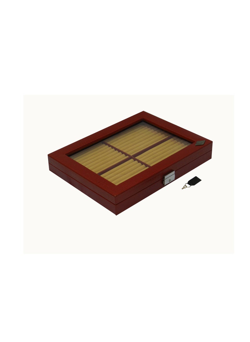 LAVERI LEATHER Laveri Ring Storage Display Box with Ring Holder Showcase for Store Display, Jewelry Show & Home ~ Jewelry Tray Organizer  - Image 3