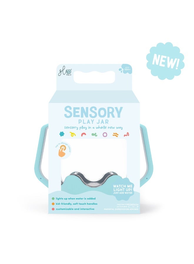 جلو بالز تضيء مع وعاء اللعب الحسي المائي، ولعب الماء للأطفال والرضع - Image 1