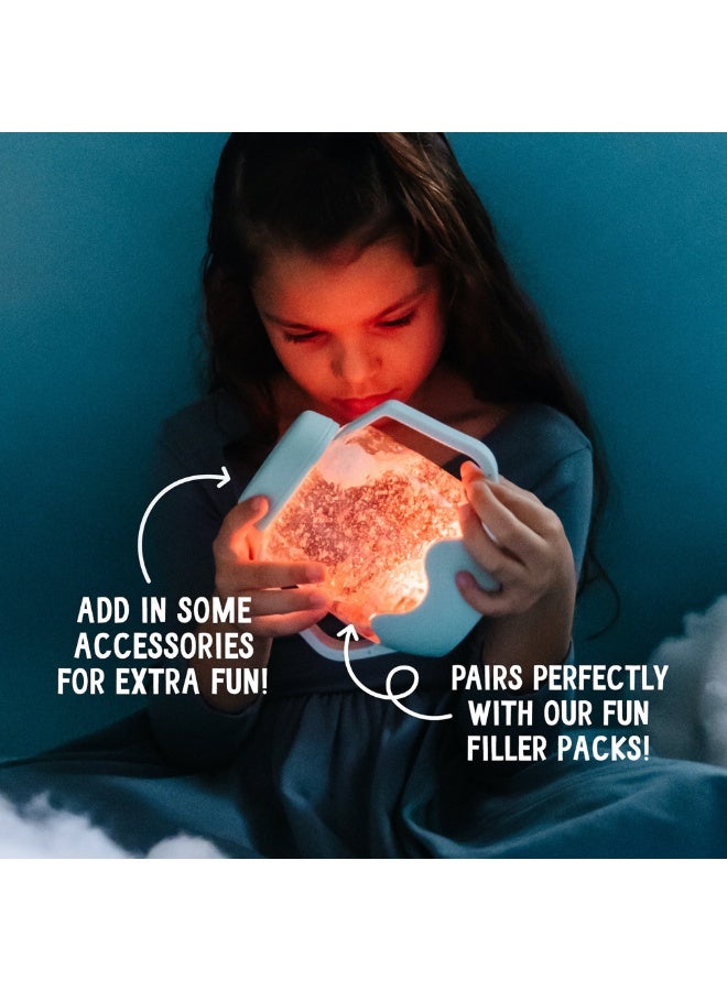 جلو بالز تضيء مع وعاء اللعب الحسي المائي، ولعب الماء للأطفال والرضع - Image 3