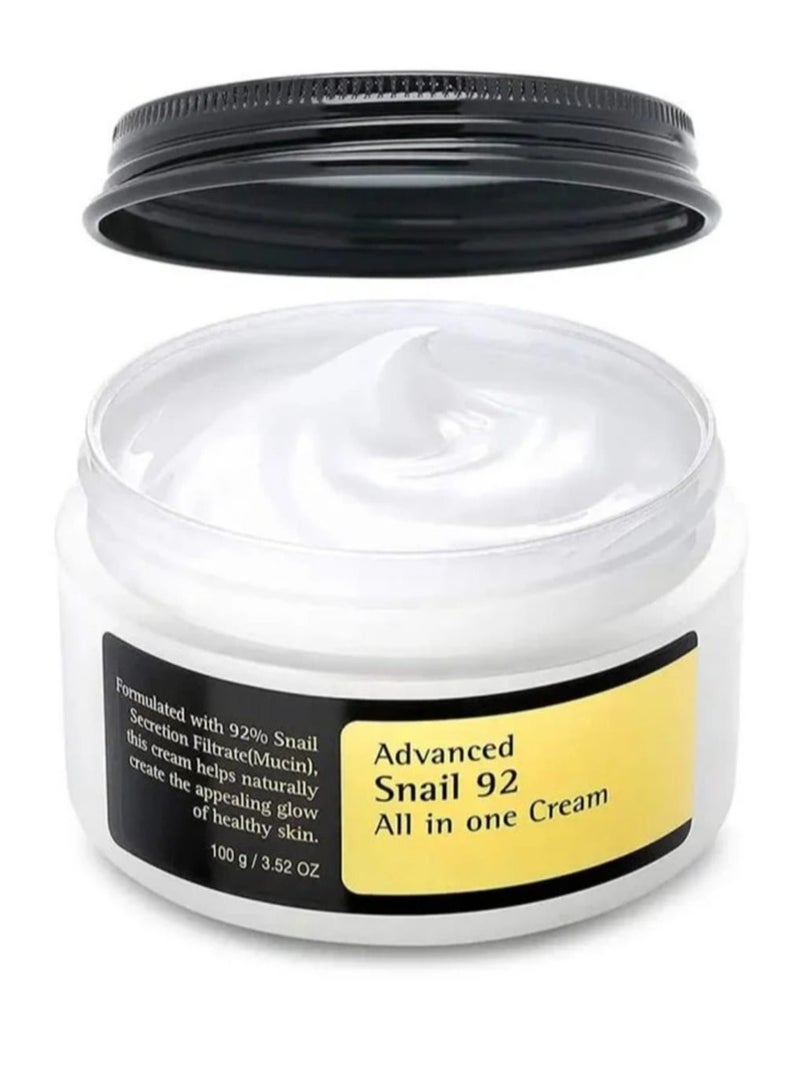 سنايل كريم الحلزون 92 المطوّر الكل في واحد 100جم