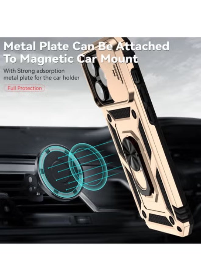 GULFLINK Back Cover Phone Protect Case For iPhone 14 Promax Gold - Image 5