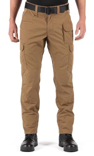 5.11 Tactical Men's ABR Pro Pants, Straight Fit, 9 Pockets, Comfort Waist, Style 74512, Kangaroo (New), 32W x 32L - Image 1