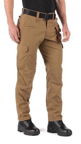 5.11 Tactical Men's ABR Pro Pants, Straight Fit, 9 Pockets, Comfort Waist, Style 74512, Kangaroo (New), 32W x 32L - Image 3