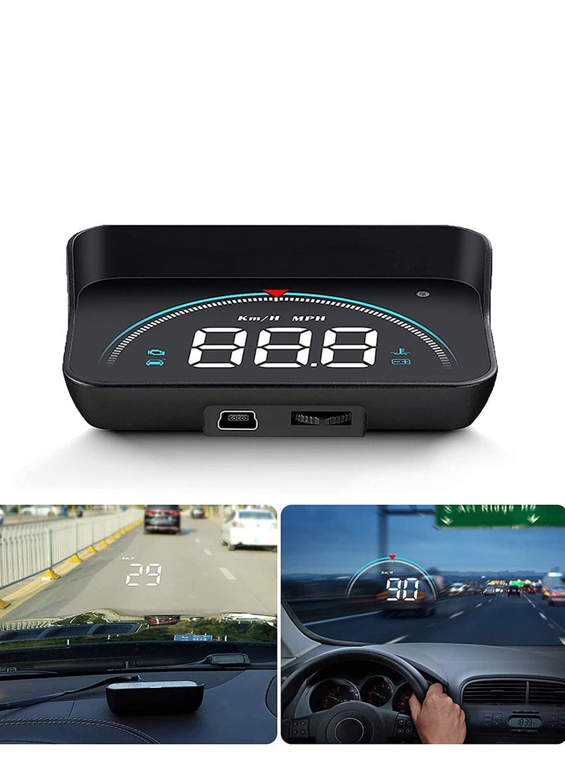 GULFLINK GULFLINK Head Up Display Vehicle Speed Meter A5  - Image 5
