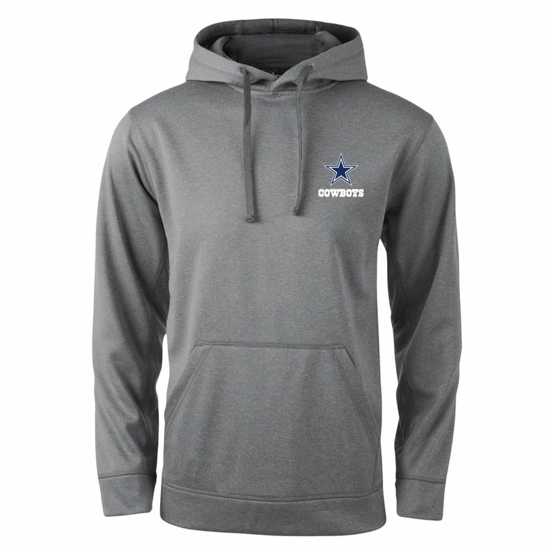 Dunbrooke NFL Dallas Cowboys Champion Tech Fleece Hoodie, X-Large, Heather Grey