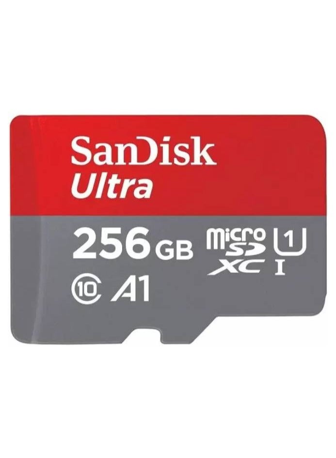 sandisk Ultra UHS I 256GB MicroSD Card 150MB/s R, For Smartphones, 10 Y Warranty - Image 1