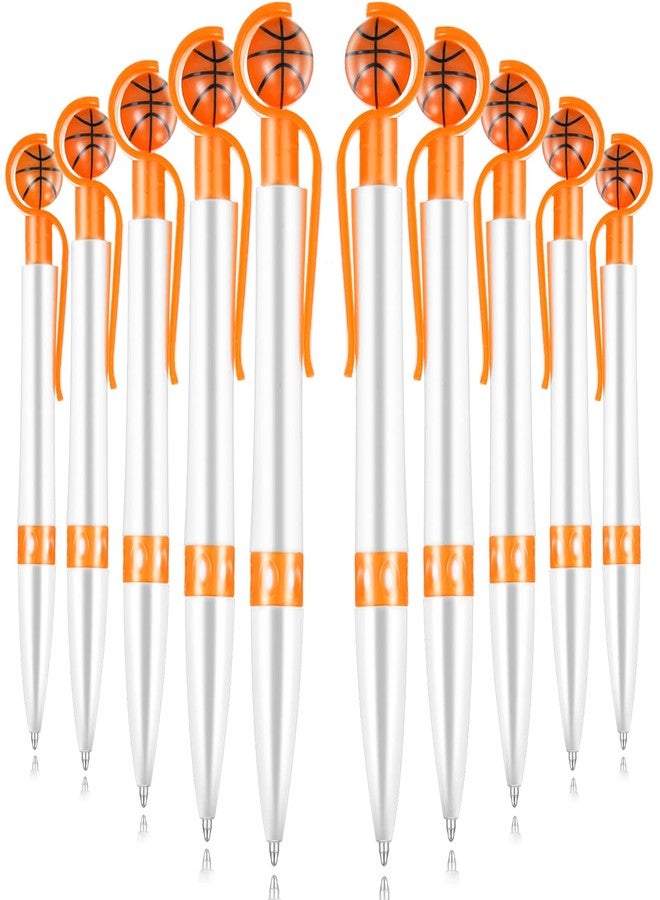 Harloon 18 Pcs Basketball Pens Sports Ballpoint Pens Cool Sport Writing Ballpoint Pen Ball Sports Pen Basketball Party Favors for Stationery Office Desk Decor Accessories - Image 1