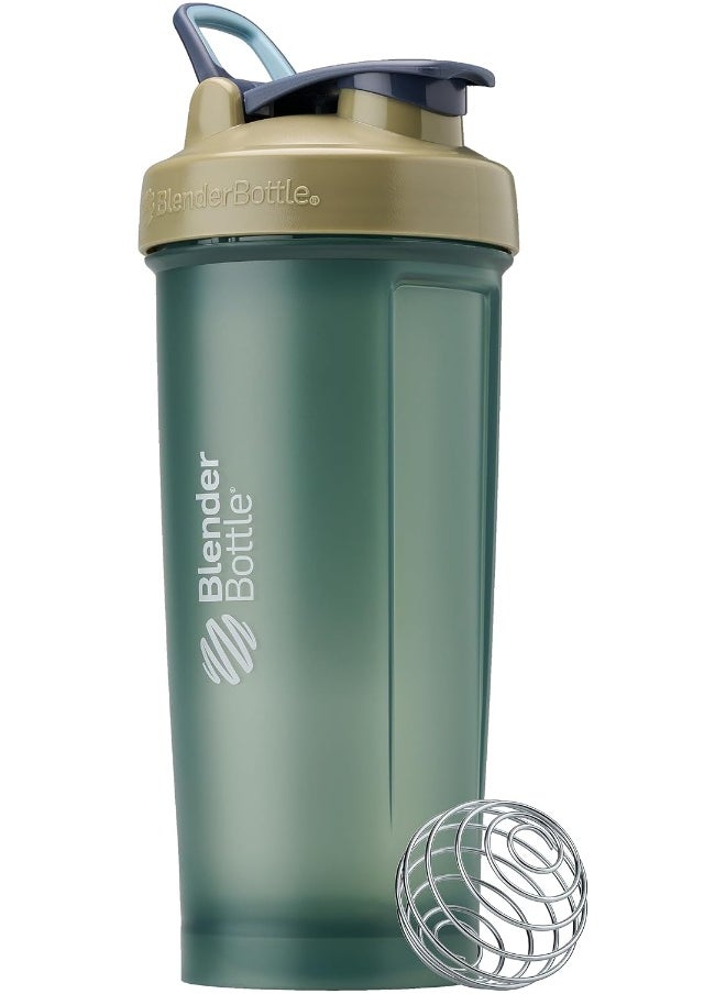 Blender Bottle - BlenderBottle Classic V2 Shaker Bottle Perfect for Protein Shakes and Pre Workout, 28oz, Full Color Tan - Image 1