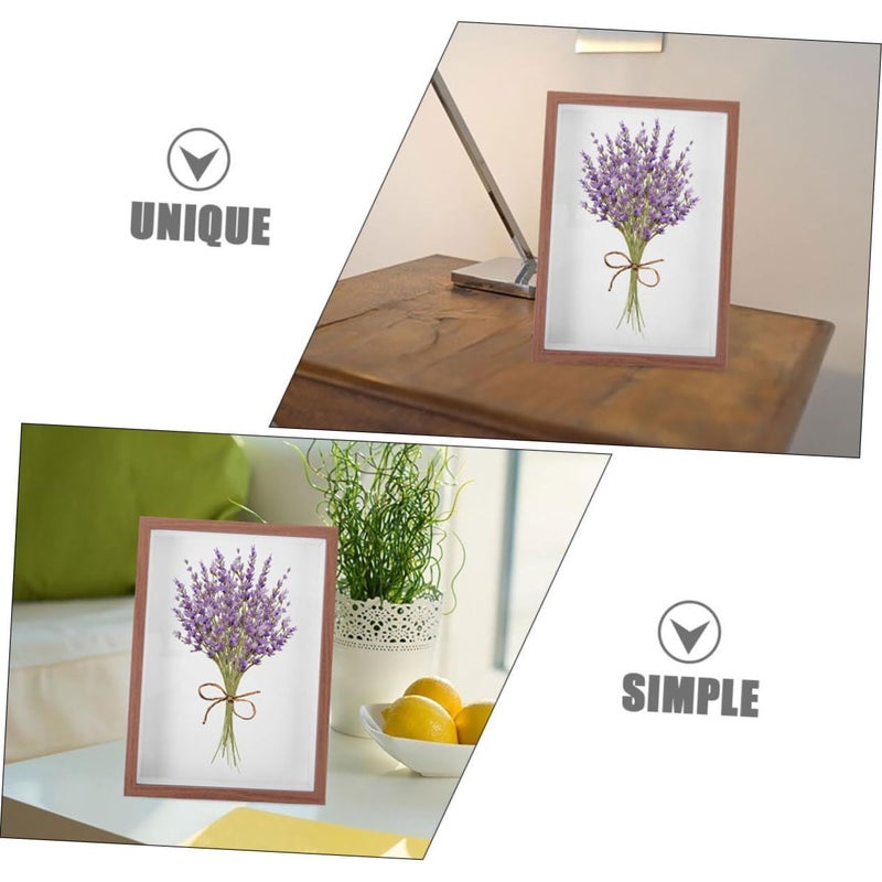 Dried Flowers Shadow Box Frame Sturdy Botanical Specimen Display Case - Image 5