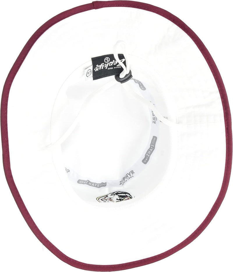 ZHATS NCAA Mens Bucket Hat Pontoon Trim - Image 3