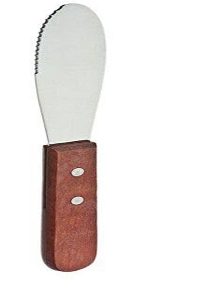 Great Credentials© Wide Stainless Steel Spreader Kitchen Knives for Sandwiches Butter Cheese set of 4 - Image 5