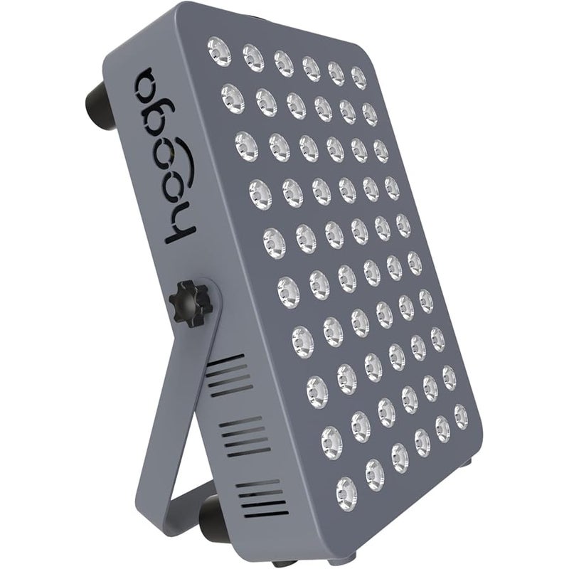 هوغا هووجا لوحة اضاءة LED بالاشعة تحت الحمراء والقريبة HG300 مع مؤقت وحامل، 60 مصباح LED عالي الكفاءة، طول موجي مزدوج 660 نانومتر و850 نانومتر - Image 2