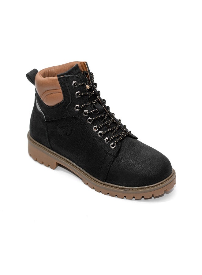 Levent G.L Working Style Half Boot - Black - Image 1