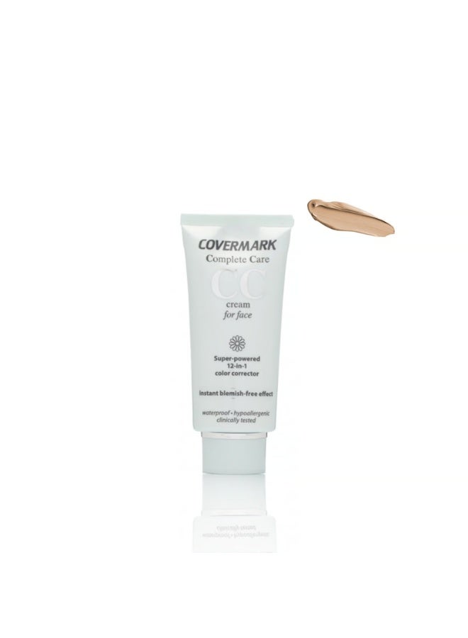 Covermark CC Cream for Face SPF25 Soft Brown 40ml - Image 1
