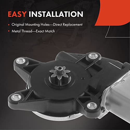A-Premium Power Window Lift Motor Compatible with Subaru Legacy, Outback 2005-2009, Tribeca 2008-2014, Outback 2005-2009, Without Anti-Clip Fuction, Replace# 61188AG01A, 61188XA01A - Image 5