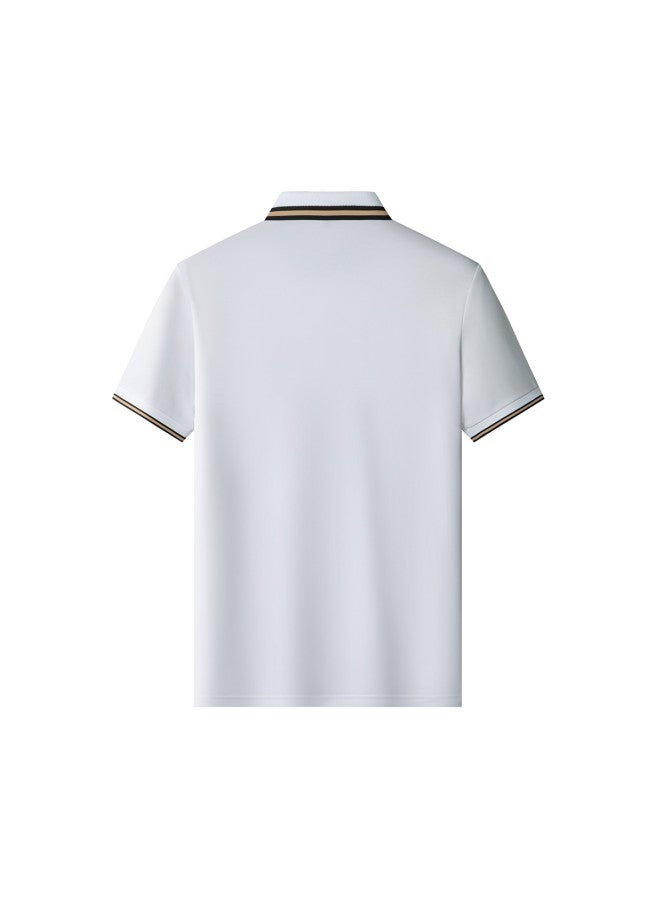 Tucano قميص بولو قصير الأكمام للرجال بتصميم كاجوال عملي بألوان متباينة مريح ومتعدد الاستخدامات للصيف - Image 3