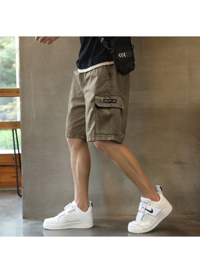 TonLion Men's Summer Shorts Cargo Pants With Pockets, Loose Casual Shorts For Men, Men's Summer Pants - Image 5