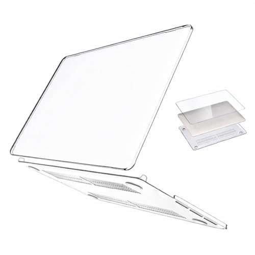Meyaar Case Compatible with MacBook Air 15 inch M4 2025 2024 2023 Release A3241 M3 A3114 M2 A2941 Liquid Retina Display, Plastic Hard Shell (Crystal Clear) - Image 1