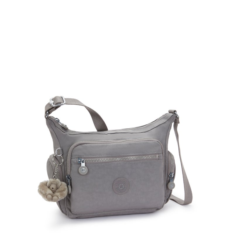 kipling Gabbie S Inviting Grey Medium Crossbody - Image 4