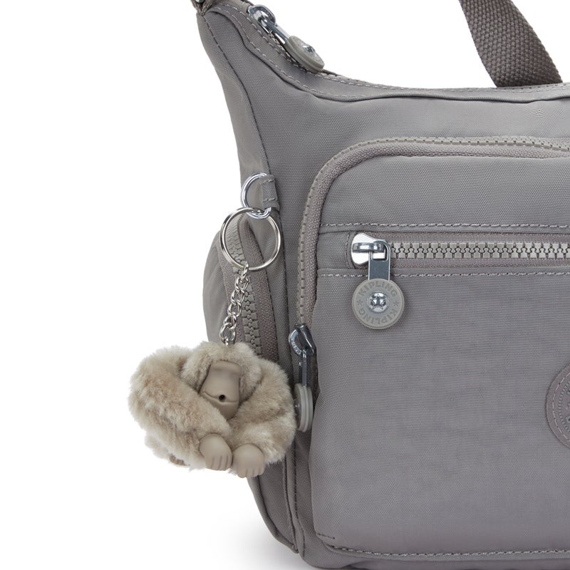 kipling Gabbie S Inviting Grey Medium Crossbody - Image 5