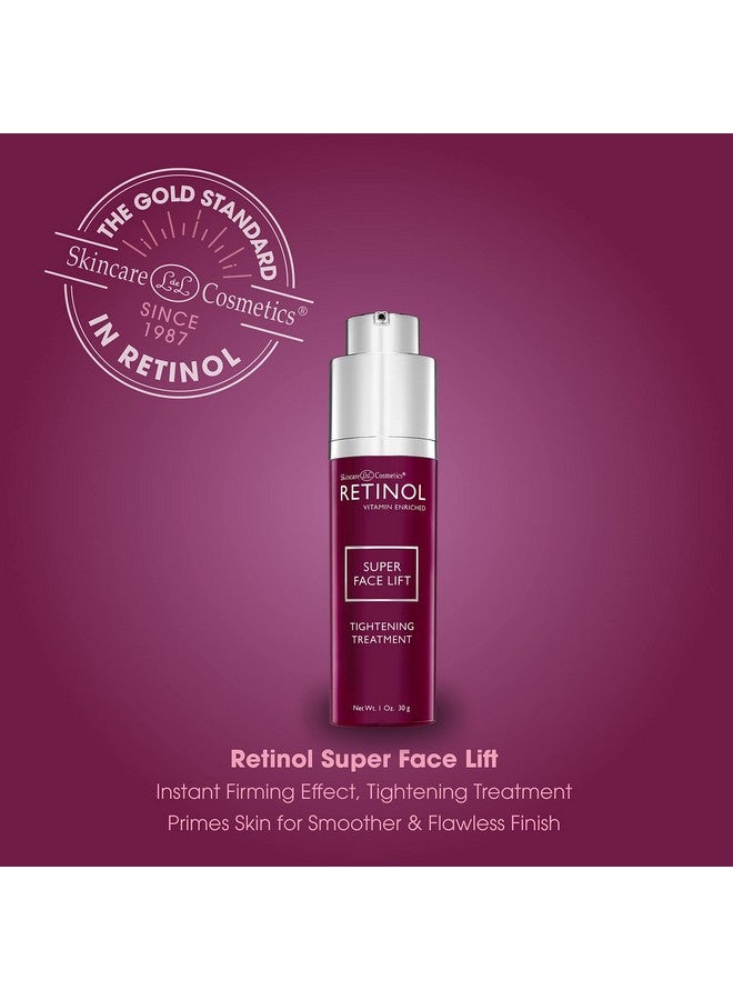 ريتينول يعمل شد الوجه الفائق على شد وشد البشرة بشكل واضح للحصول على مظهر أكثر شبابًا. مزيج غني بالفيتامينات C وE، هذا المزيج لشد البشرة هو "إصلاح سريع" للجمال. - Image 3