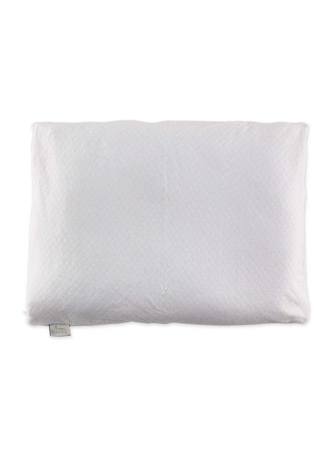 Bucky Natural Collection, Buckwheat/Millet Filled Duo Bed Pillow, 20x15, White - Image 1