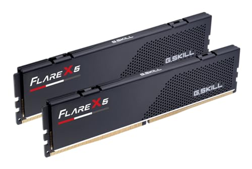 G.SKILL Flare X5 Series DDR5 RAM (AMD Expo) 32GB (2x16GB) 6400MT/s CL32-39-39-102 1.40V Desktop Computer Memory U-DIMM - Matte Black (F5-6400J3239G16GX2-FX5) - Image 1