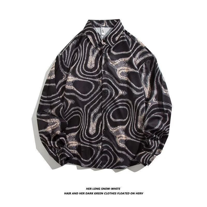 Oversized Couples Sunscreen Shirt 2305 black