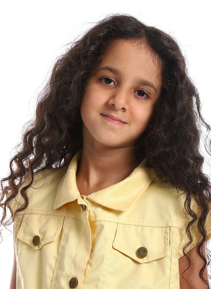 Caesar Girls Gabardine Vest  - Image 3