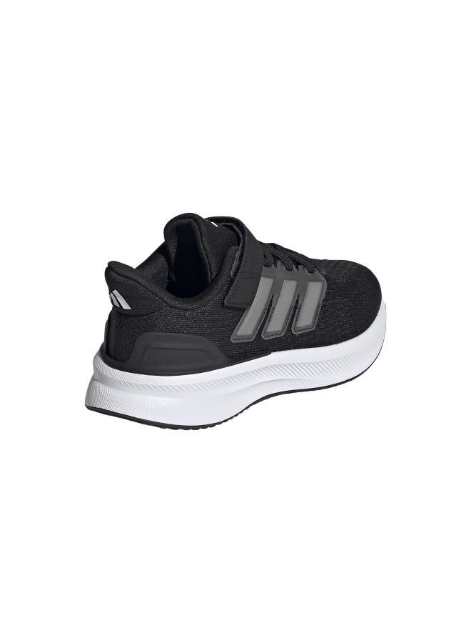 Adidas Ultrarun 5 El C U Black Running Shoes For Kids
