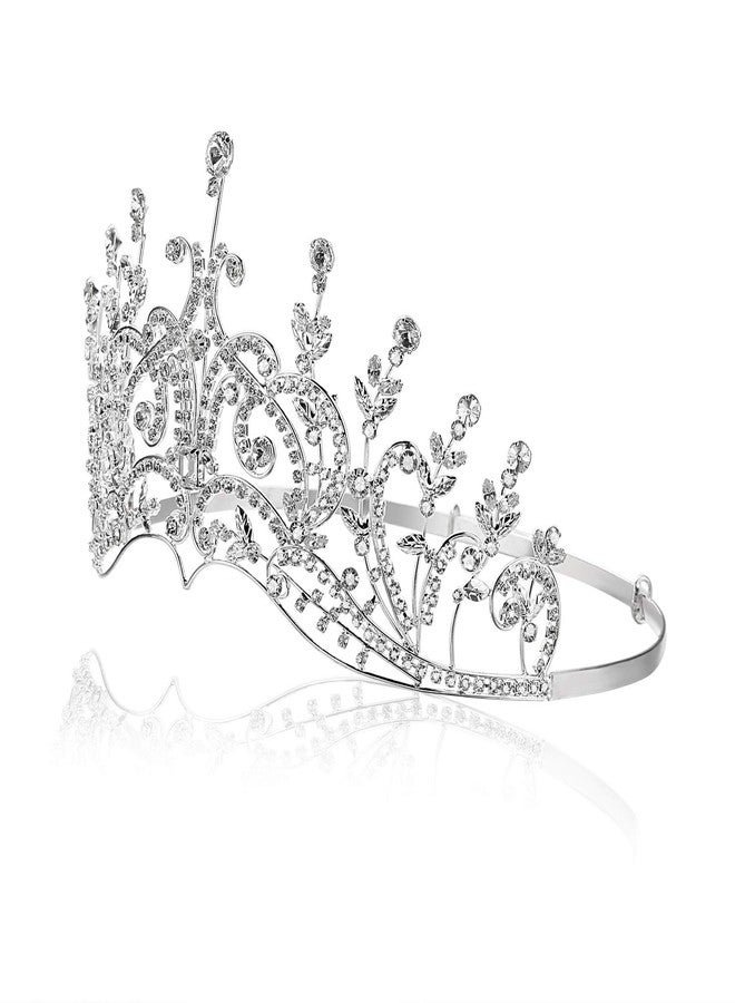 سامكي تاج زفاف كريستالي من سامكي، قطعة رأس أنيقة وإكسسوارات شعر للنساء - Image 2