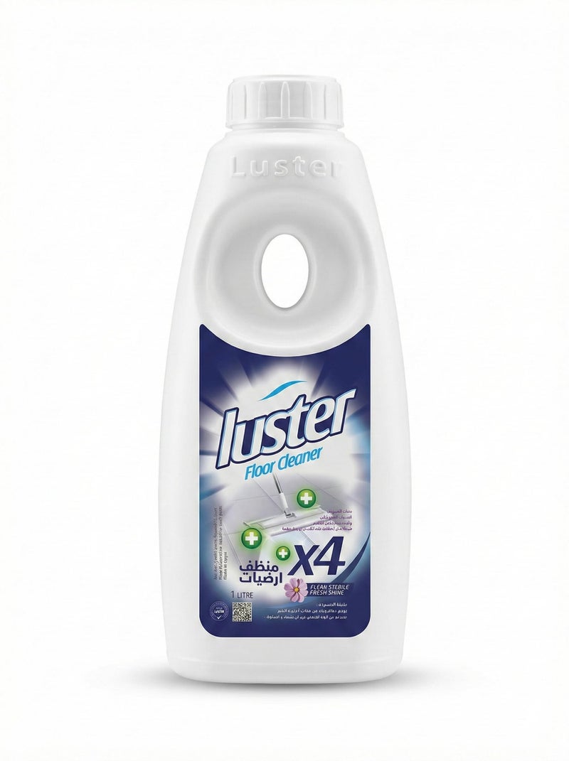 لستر Luster X4 منظف أرضيات مركّز ينظف ويلمّع ويطهّر