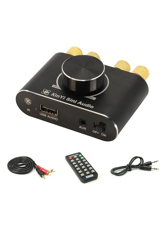 X15H 15W Stereo Amplifier Board 12/24V Speaker Audio Amplifier BT 3.5mm AUX USB U-disk Input Amplification Module  - Image 1