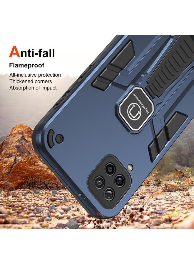 S-TOP Case For Samsung Galaxy A12 Shockproof Holder Phone Case - Image 3