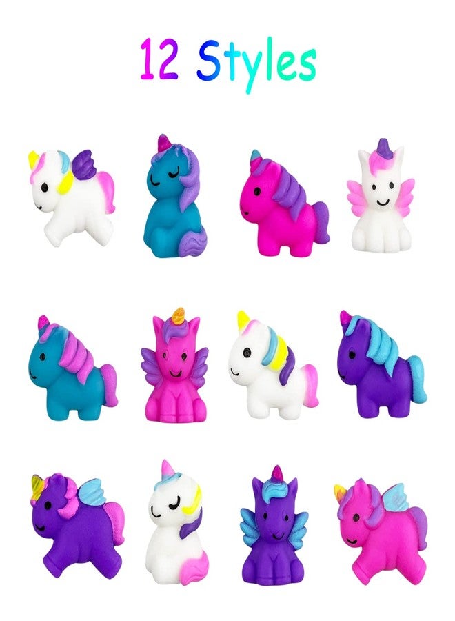 ANAB GI ألعاب ANAB GI Unicorn Kawaii Squishies لتخفيف التوتر للأطفال من الأولاد والبنات (مجموعة من 5 قطع) - Image 2
