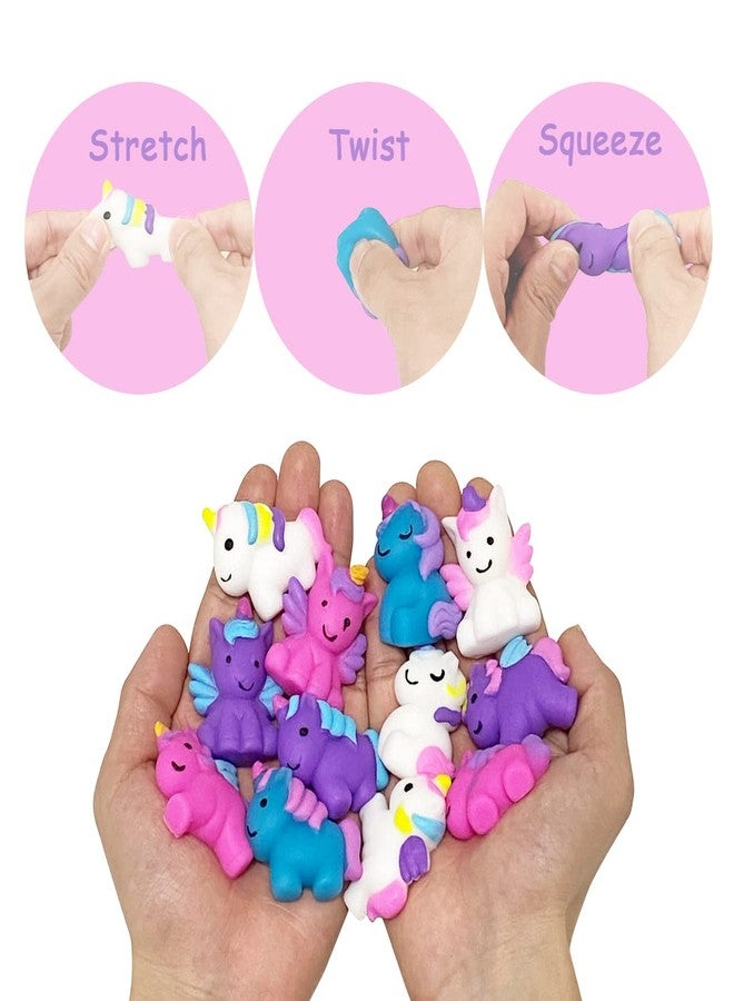 ANAB GI ألعاب ANAB GI Unicorn Kawaii Squishies لتخفيف التوتر للأطفال من الأولاد والبنات (مجموعة من 5 قطع) - Image 3