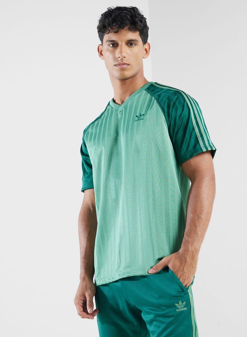 اديداس اوريجينالز قميص رجالي أخضر أصلي - Image 1