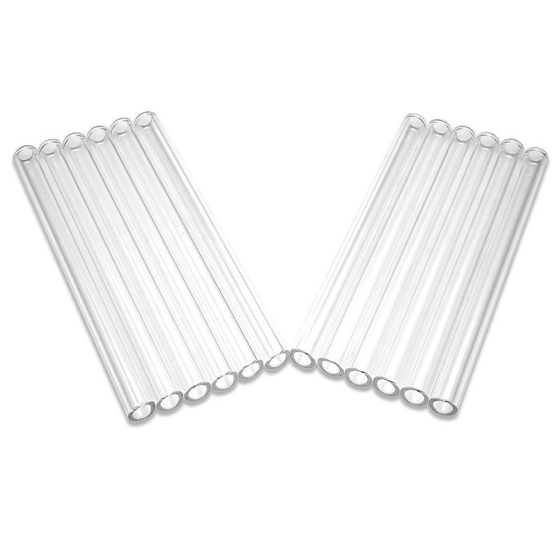 12pcs Transparent Glass Tubes X 1.5mm High Temperature Resistant Cuttable Multi Sizes 3in - Image 4