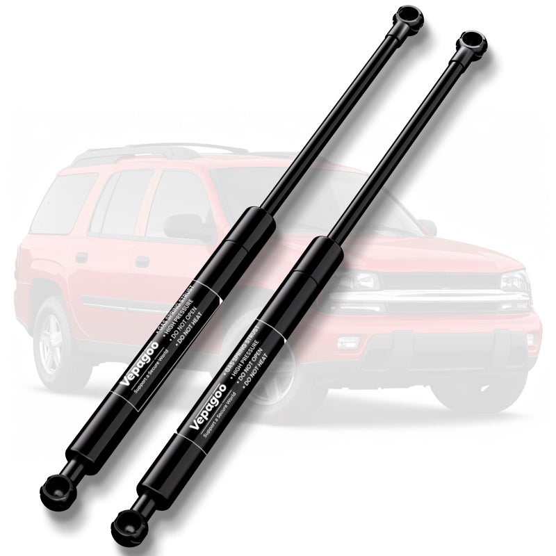 Vepagoo 4573 Rear Hatch Liftgate Gas Struts Shocks for 20022009 Chevrolet TrailblazerGMC EnvoyIsuzu AscenderOldsmobile BravadaSaab 97X Excluding X EXT LT Extended Length Body Type