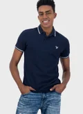 American Eagle Tipped Polo